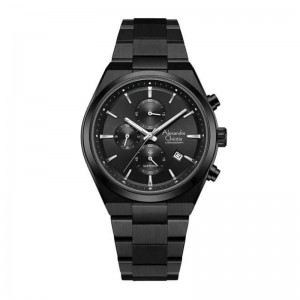 Alexandre Christie AC 8697 Full Black Man MCBIPBA
